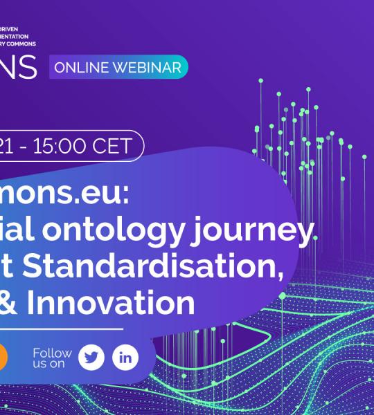 OntoCommons.eu: An industrial ontology journey stopping at Standardisation, FAIR Data & Innovation