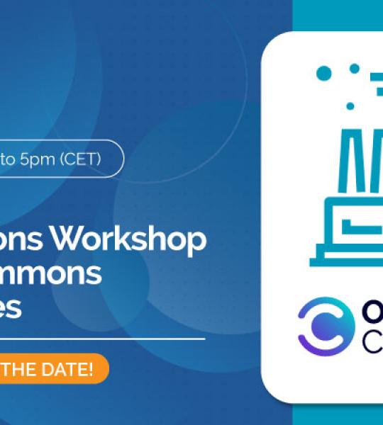 OntoCommons workshop - Industry Commons Marketplaces