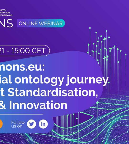 OntoCommons.eu: An industrial ontology journey stopping at Standardisation, FAIR Data & Innovation
