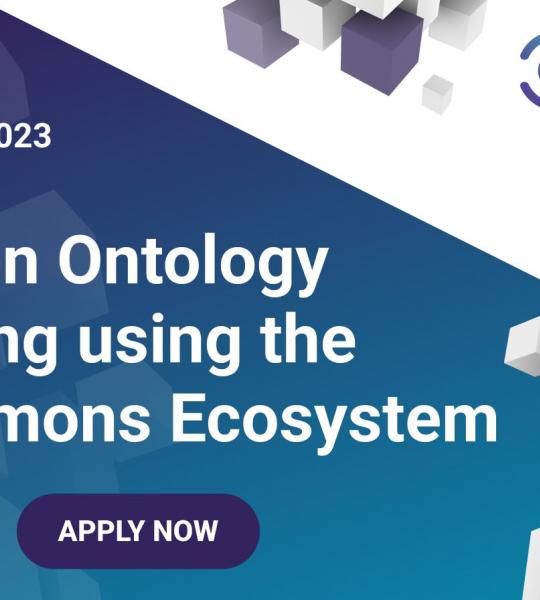 Banner of ontocommons workshop on OCES training