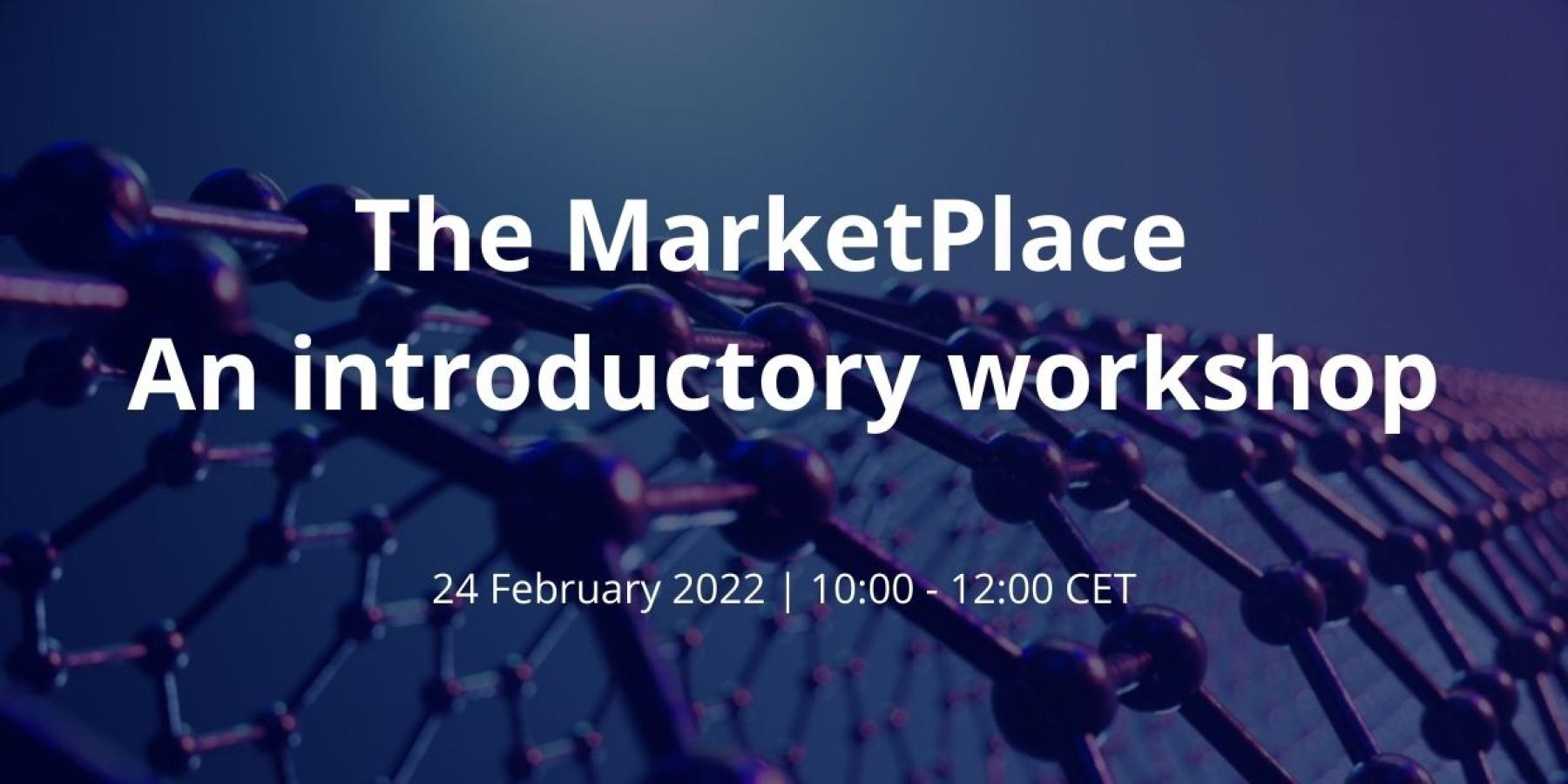 The MarketPlace introductory workshop