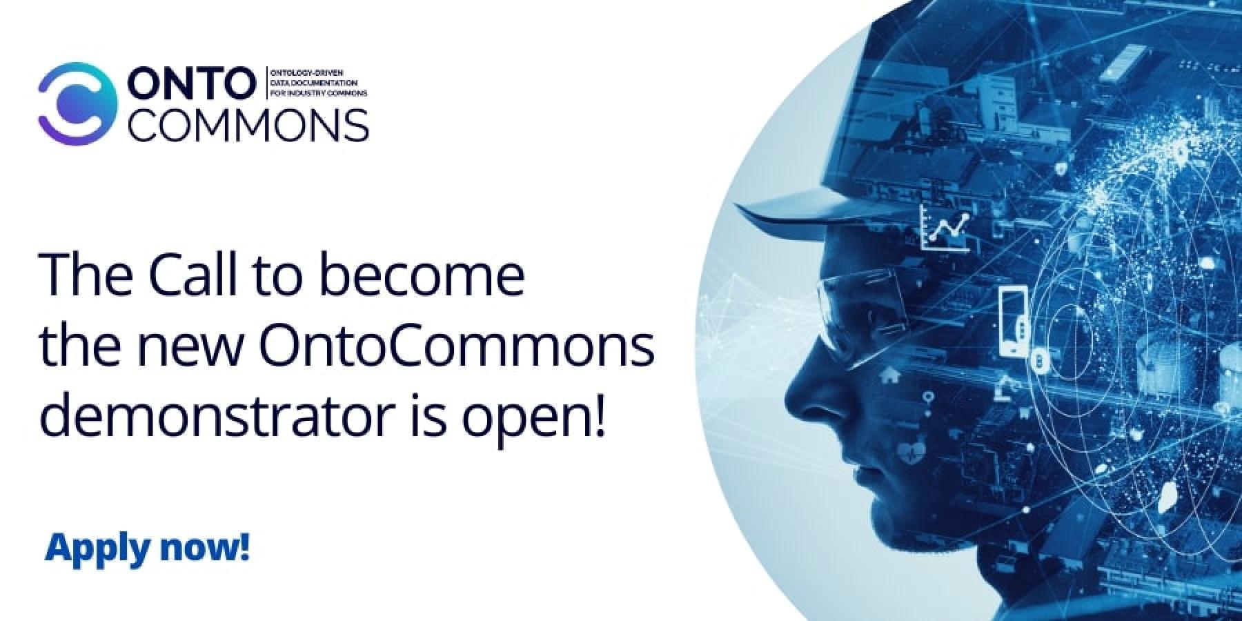 Call to become the new OntoCommons Demonstrators