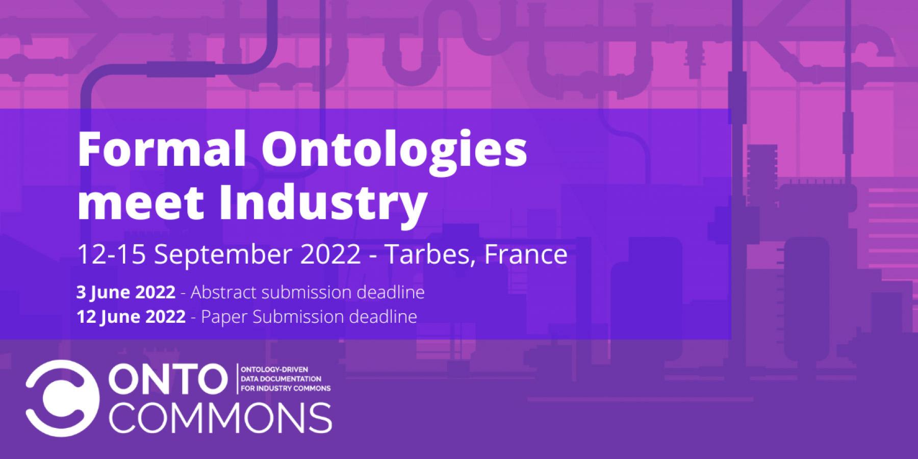 OntoCommons FOMI 2022
