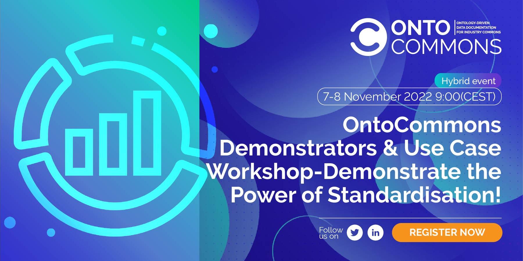 OntoCommons Demonstrators and Use Case Workshop